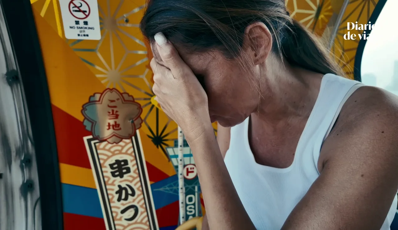 “Me está entrando un poco de agobio”: Joaquín y su familia se suben a una noria para disfrutar las vistas de Osaka