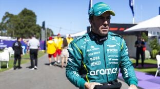 Fernando Alonso en el GP de Australia 