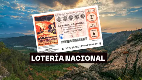 Sorteo Lotería Nacional: Comprobar décimo de hoy sábado 7 de marzo, en directo Sorteo Lotería Nacional: Comprobar décimo de hoy sábado 7 de marzo, en directo