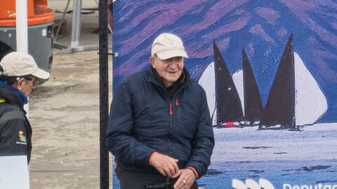 Imagen de archivo de Juan Carlos I en Sanxenxo.