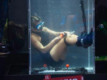 Jessica Goicoechea vive su prueba m&aacute;s angustiosa en el escapismo de El Desaf&iacute;o