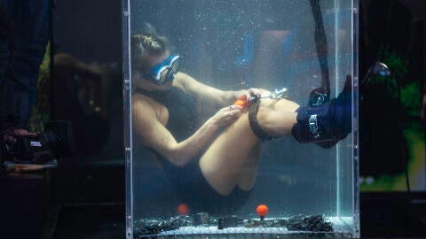 Jessica Goicoechea vive su prueba m&aacute;s angustiosa en el escapismo de El Desaf&iacute;o