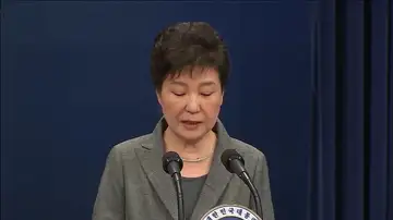 Presidenta de Corea del Sur destituida Presidenta de Corea del Sur destituida