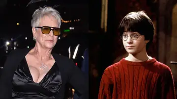 Jamie Lee Curtis y Daniel Radcliffe Jamie Lee Curtis y Daniel Radcliffe