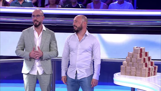 Charlie y Raúl, concursantes de Atrapa un millón Charlie y Raúl, concursantes de Atrapa un millón