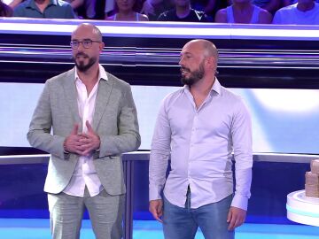 Charlie y Ra&uacute;l, concursantes de Atrapa un mill&oacute;n