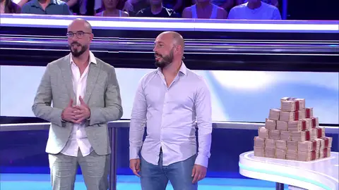 Charlie y Raúl, concursantes de Atrapa un millón Charlie y Raúl, concursantes de Atrapa un millón