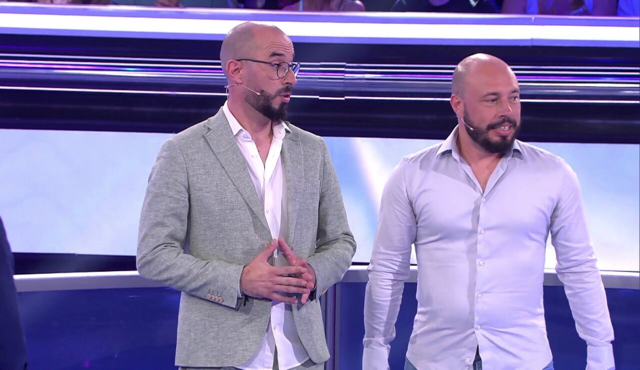 Charlie y Ra&uacute;l, concursantes de Atrapa un mill&oacute;n