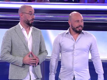 Charlie y Ra&uacute;l, concursantes de Atrapa un mill&oacute;n