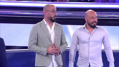 Charlie y Raúl, concursantes de Atrapa un millón Charlie y Raúl, concursantes de Atrapa un millón