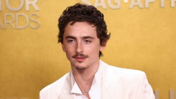 Timoth&eacute;e Chalamet en los premios SAG 