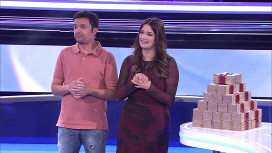 Jacobo y Bea, concursantes de Atrapa un millón
