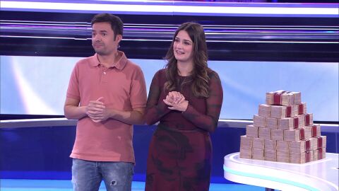 Jacobo y Bea, concursantes de Atrapa un mill&oacute;n