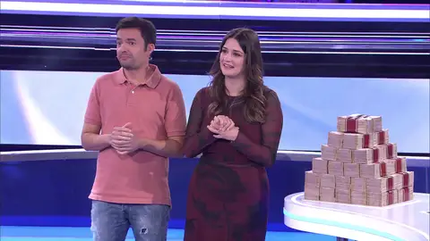 Jacobo y Bea, concursantes de Atrapa un millón Jacobo y Bea, concursantes de Atrapa un millón