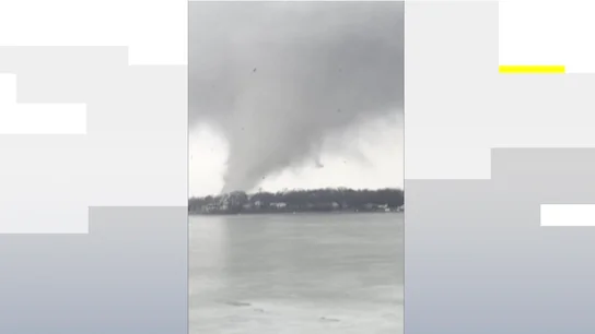 Imagen del tornado en Michigan Imagen del tornado en Michigan