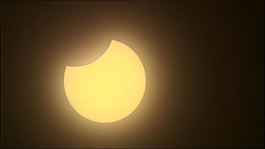 Imagen de archivo de un eclipse.