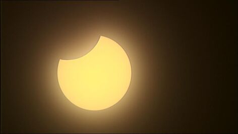 Imagen de archivo de un eclipse.