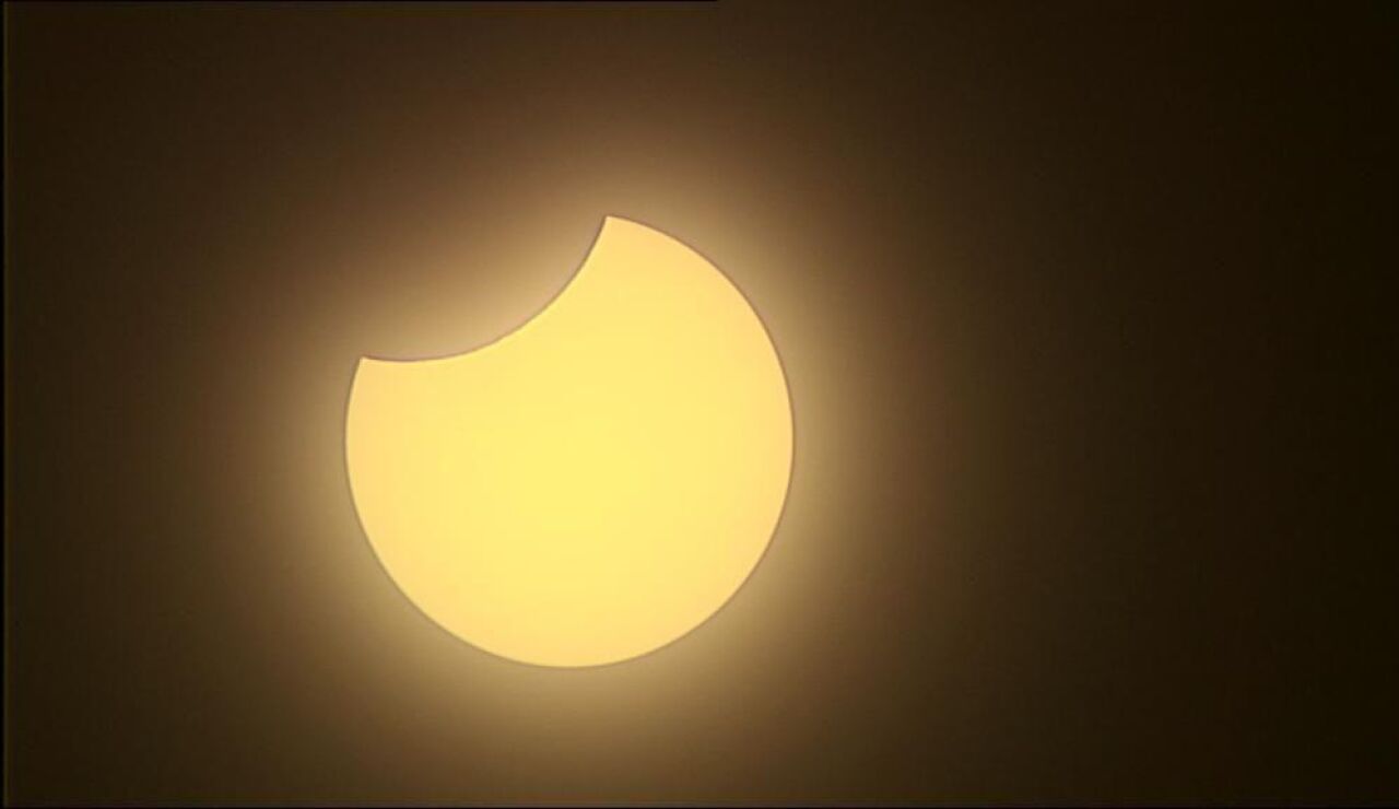 Imagen de archivo de un eclipse.