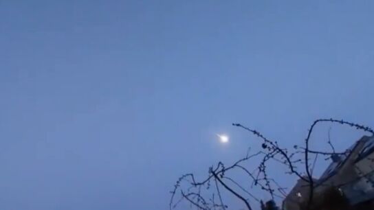 Meteorito cruza el cielo de Alemania