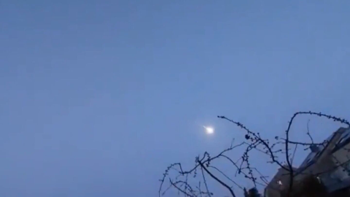Meteorito cruza el cielo de Alemania