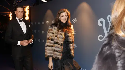 Luis Medina y Clara Caruana ante las cámaras Luis Medina y Clara Caruana ante las cámaras