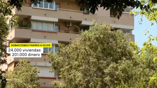 Donaciones de padres a hijos