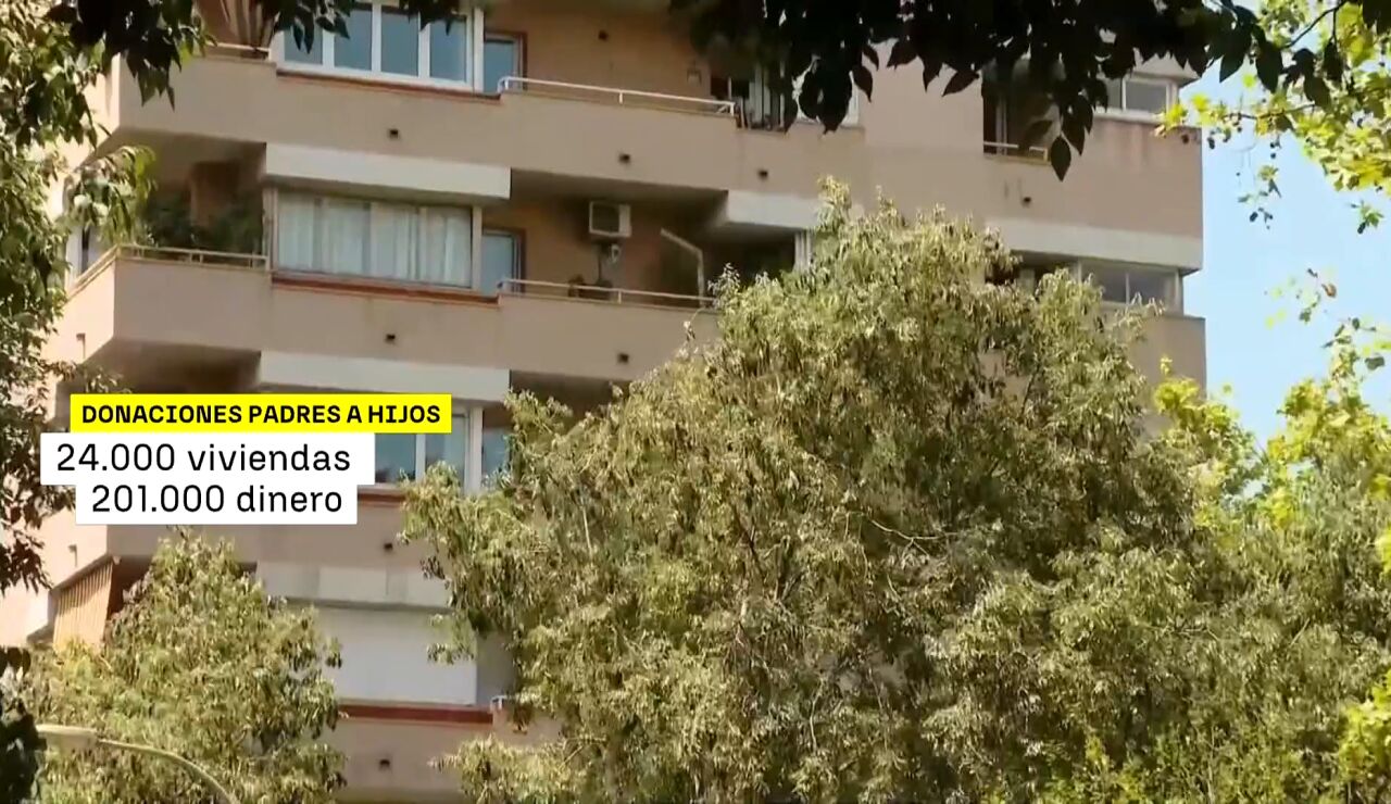 Donaciones de padres a hijos