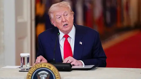 Donald Trump, en un imagen de archivo Donald Trump, en un imagen de archivo