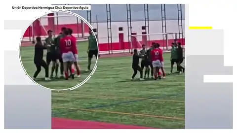 Vídeo: Brutal agresión de un aficionado a un jugador en un partido de fútbol en Tenerife Vídeo: Brutal agresión de un aficionado a un jugador en un partido de fútbol en Tenerife