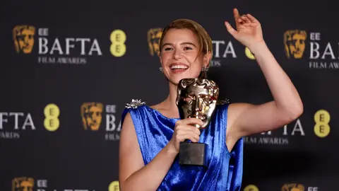 Jessie Buckley se lleva el BAFTA por Hamnet Jessie Buckley se lleva el BAFTA por Hamnet