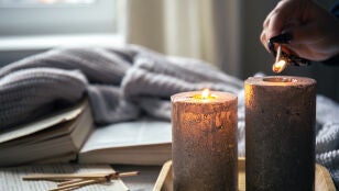 Imagen de archivo de velas arom&aacute;ticas