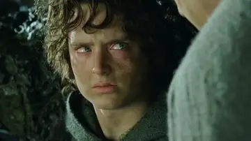 Elijah Wood como Frodo en El señor de los anillos Elijah Wood como Frodo en El señor de los anillos