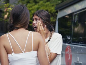 El accidente de Daniela limpiando la caravana