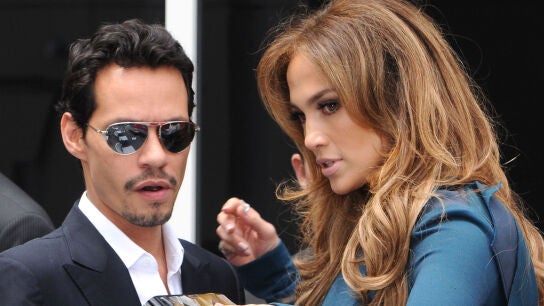 Jennifer Lopez y Marc Anthony en 2011