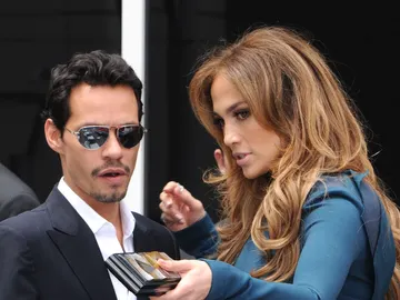 Jennifer Lopez y Marc Anthony en 2011 Jennifer Lopez y Marc Anthony en 2011