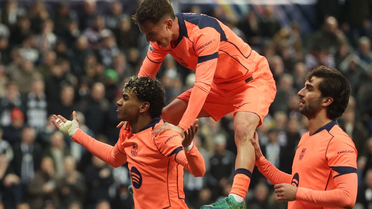 El Barcelona saca un empate de St James Park (1-1) y el pase a cuartos se decidirá en el Camp Nou