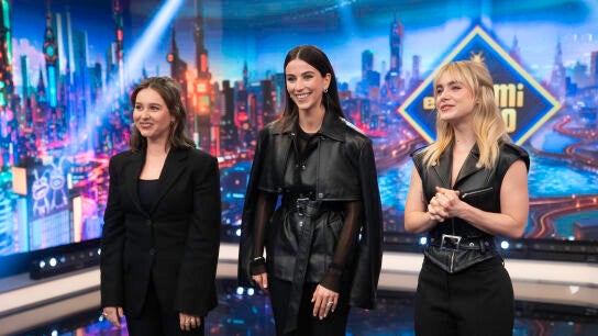 As&iacute; ha sido la entrevista completa a Clara Galle, Claudia Salas y Paula Usero en El Hormiguero