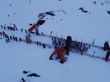 Salida del campeonato de España de raquetas de nieve Salida del campeonato de España de raquetas de nieve