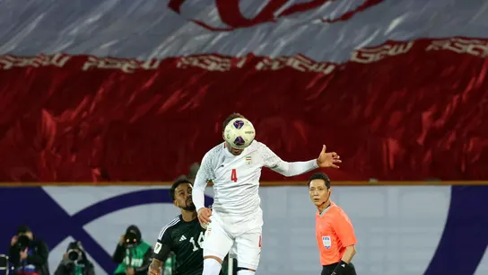 Partido de fútbol en Irán Partido de fútbol en Irán