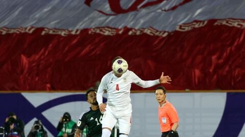 Partido de f&uacute;tbol en Ir&aacute;n