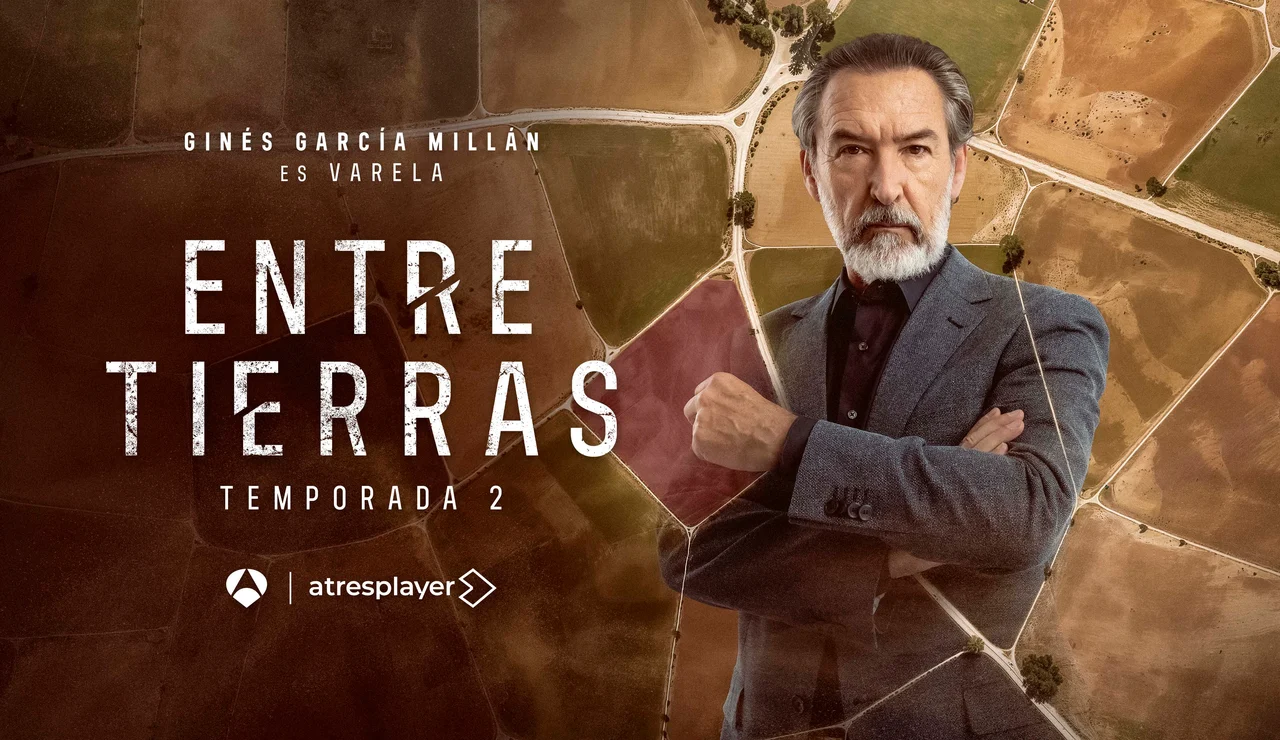 Ginés García Millán da vida a Julio Varela en Entre tierras