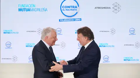 El presidente del Grupo Mutua Madrileña y de su fundación, Ignacio Garralda, y el presidente del Grupo Atresmedia, José Creuheras El presidente del Grupo Mutua Madrileña y de su fundación, Ignacio Garralda, y el presidente del Grupo Atresmedia, José Creuheras