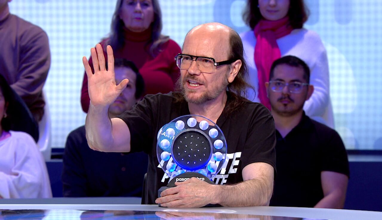 El regalo de reconciliaci&oacute;n de Santiago Segura a Elia Galera en Pasapalabra: &ldquo;Es para quererle&rdquo;