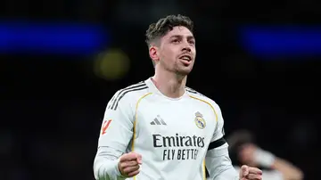 Valverde celebra su gol ante el Elche Valverde celebra su gol ante el Elche