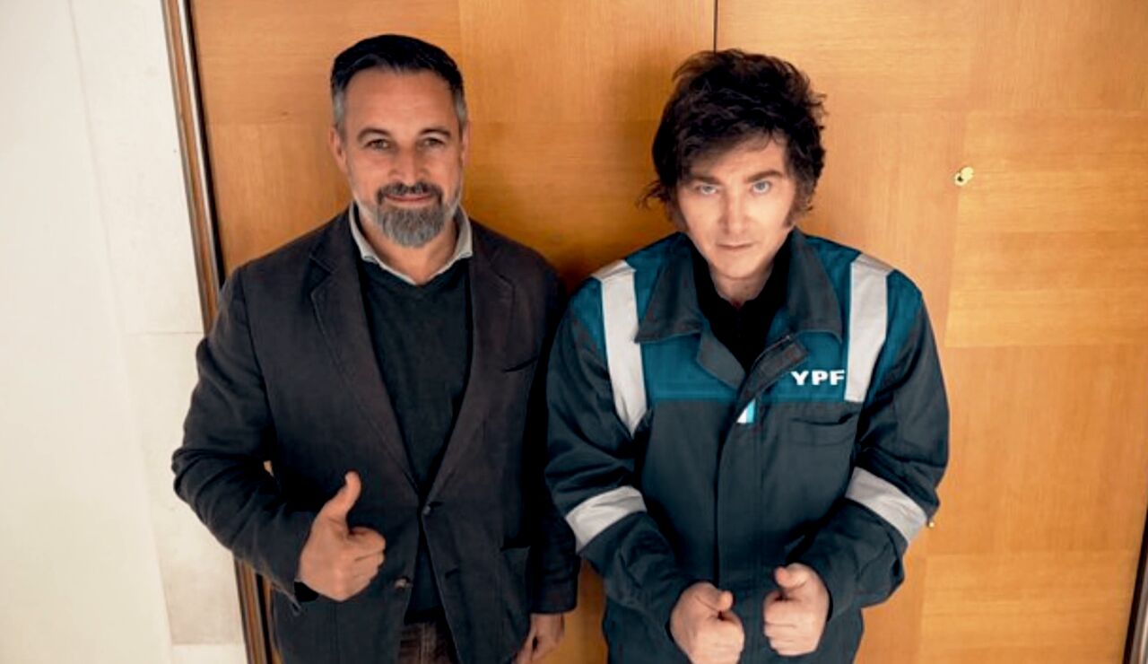 Javier Milei y Abascal