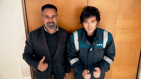 Javier Milei y Abascal