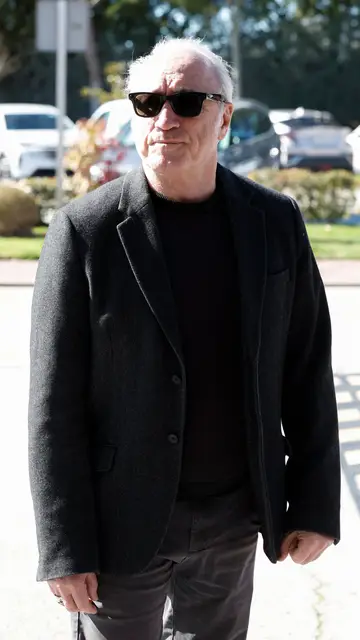 Roberto Álvarez en la despedida a Gemma Cuervo Roberto Álvarez en la despedida a Gemma Cuervo