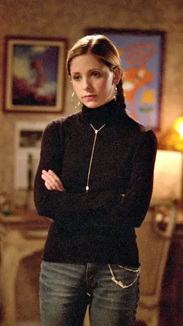 Sarah Michelle Gellar en Buffy, cazavampiros Sarah Michelle Gellar en Buffy, cazavampiros