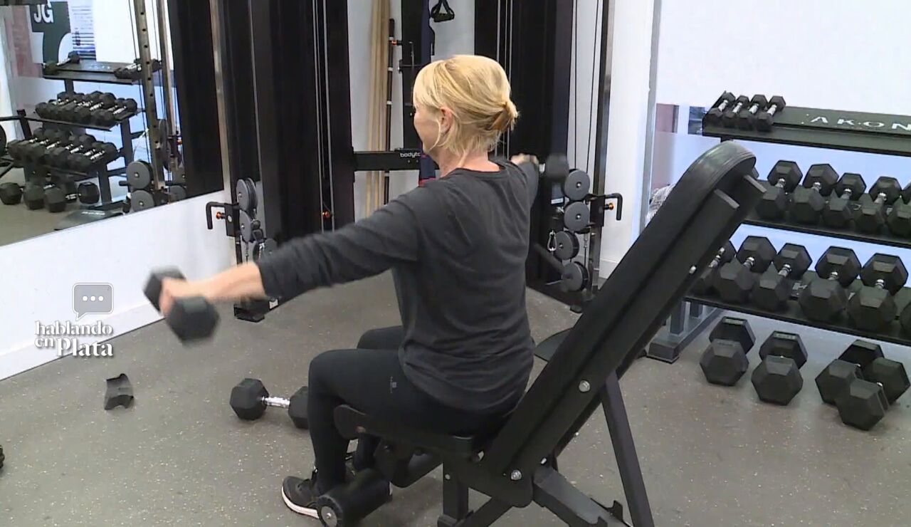 Mujer haciendo deporte