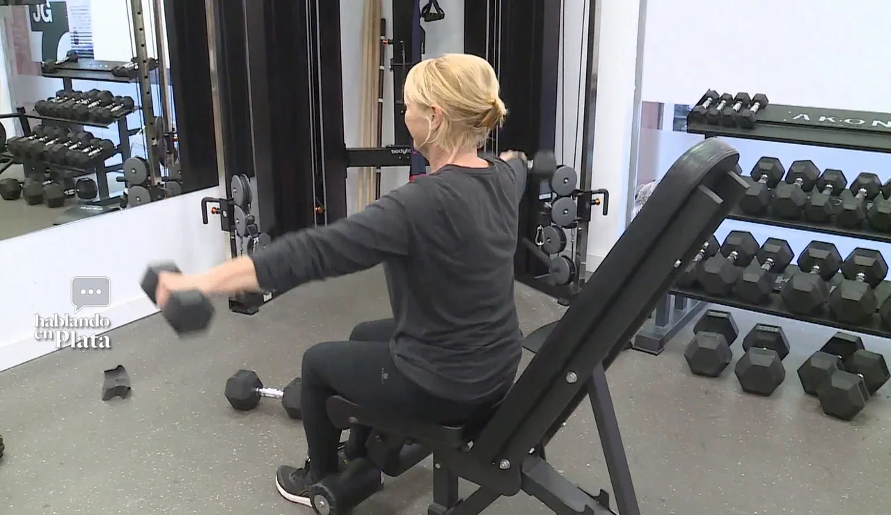 Mujer haciendo deporte